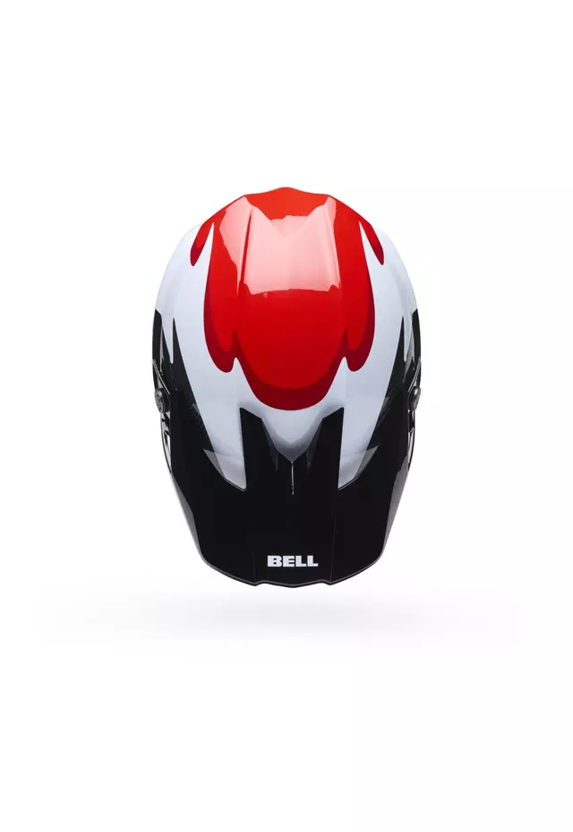 SPHERICAL MOTO-10 NEGRO ROJO - Imagen 4