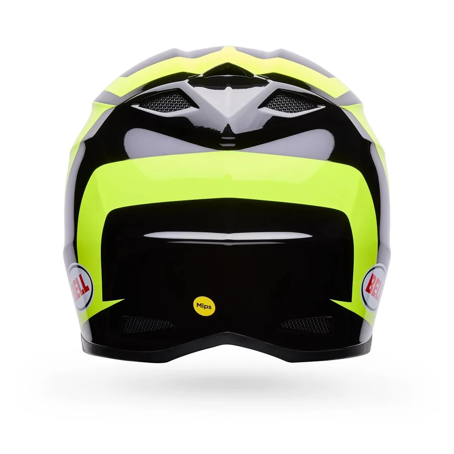 MOTO MX-10 MIPS TALON AMARILLO NEGRO - Imagen 4